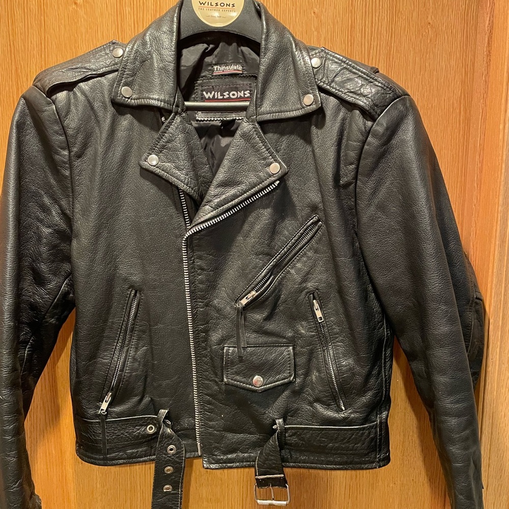Leather jacket